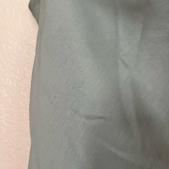 Instant Impression Sage Green Asymmetrical Midi Dress - Picture 8 of 8